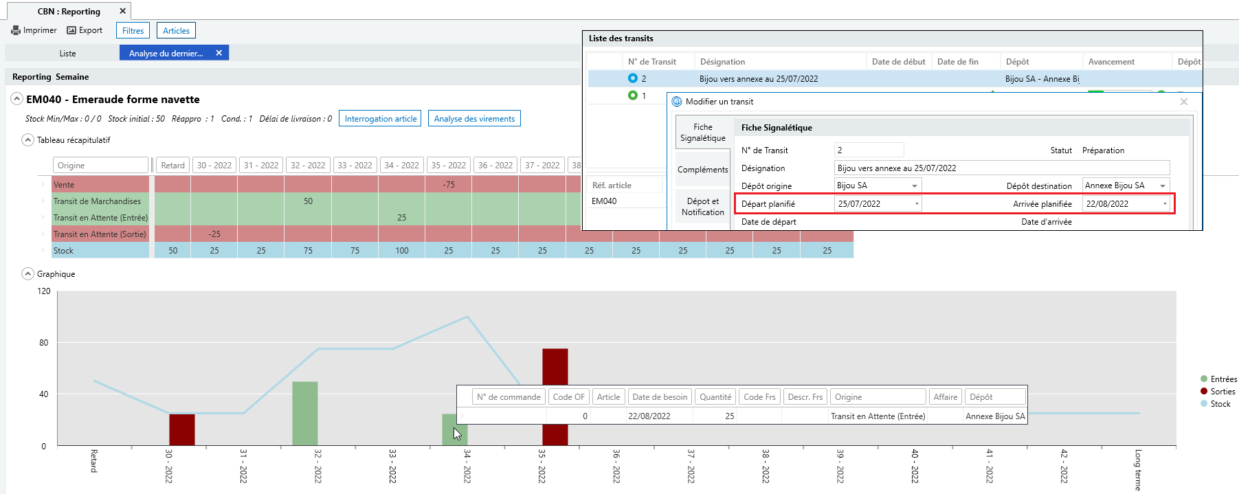 Aperçu logiciel sage 100 de production achat utilisateur 